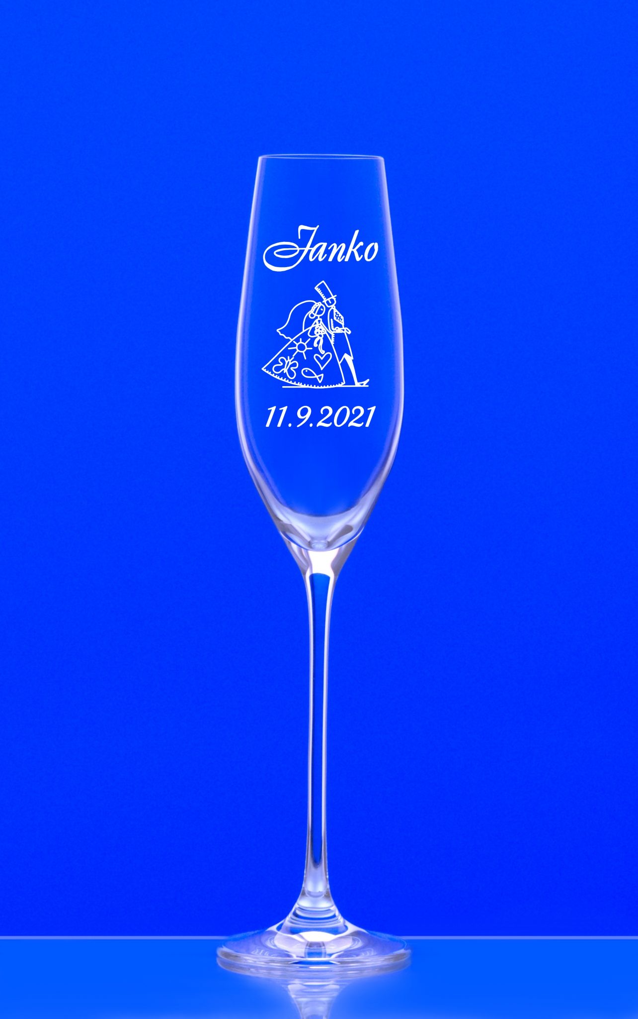 Pohár 26272 š. flauta 210 ml