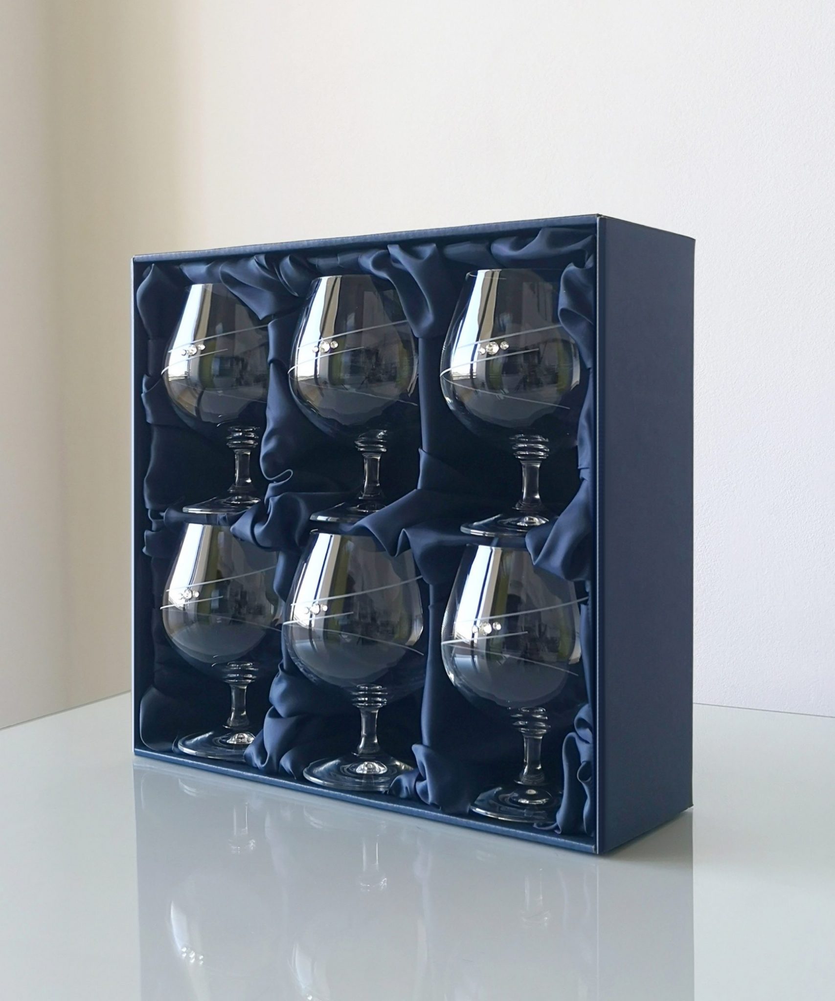 Spiral Gradim crystals, brandy 400 ml, 6 ks - Image 3